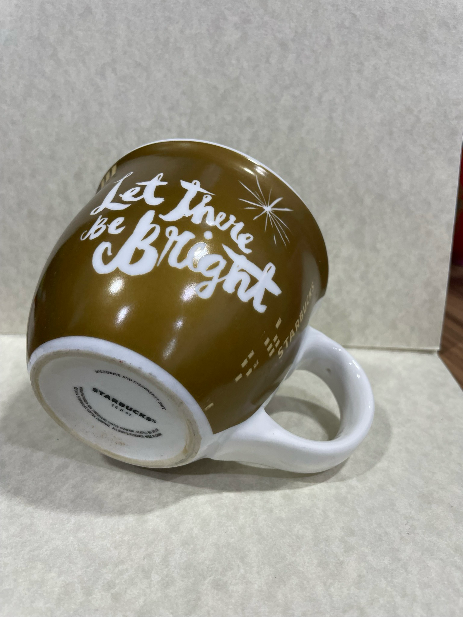 Starbucks Mug Let There Be Bright