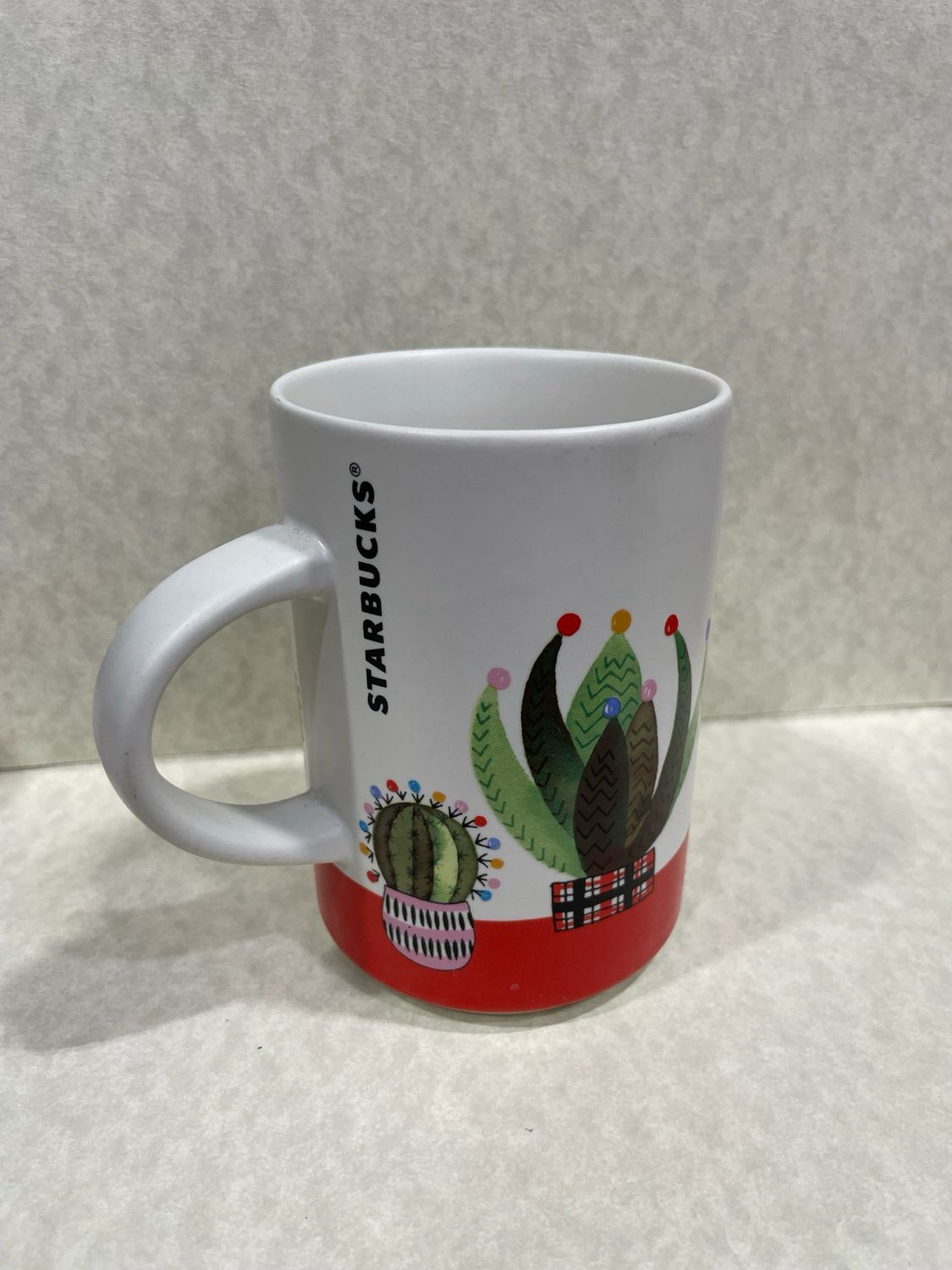 Starbucks Christmas Cactus Mug