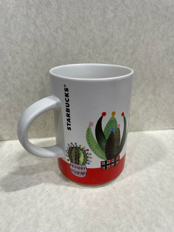 Starbucks Christmas Cactus Mug