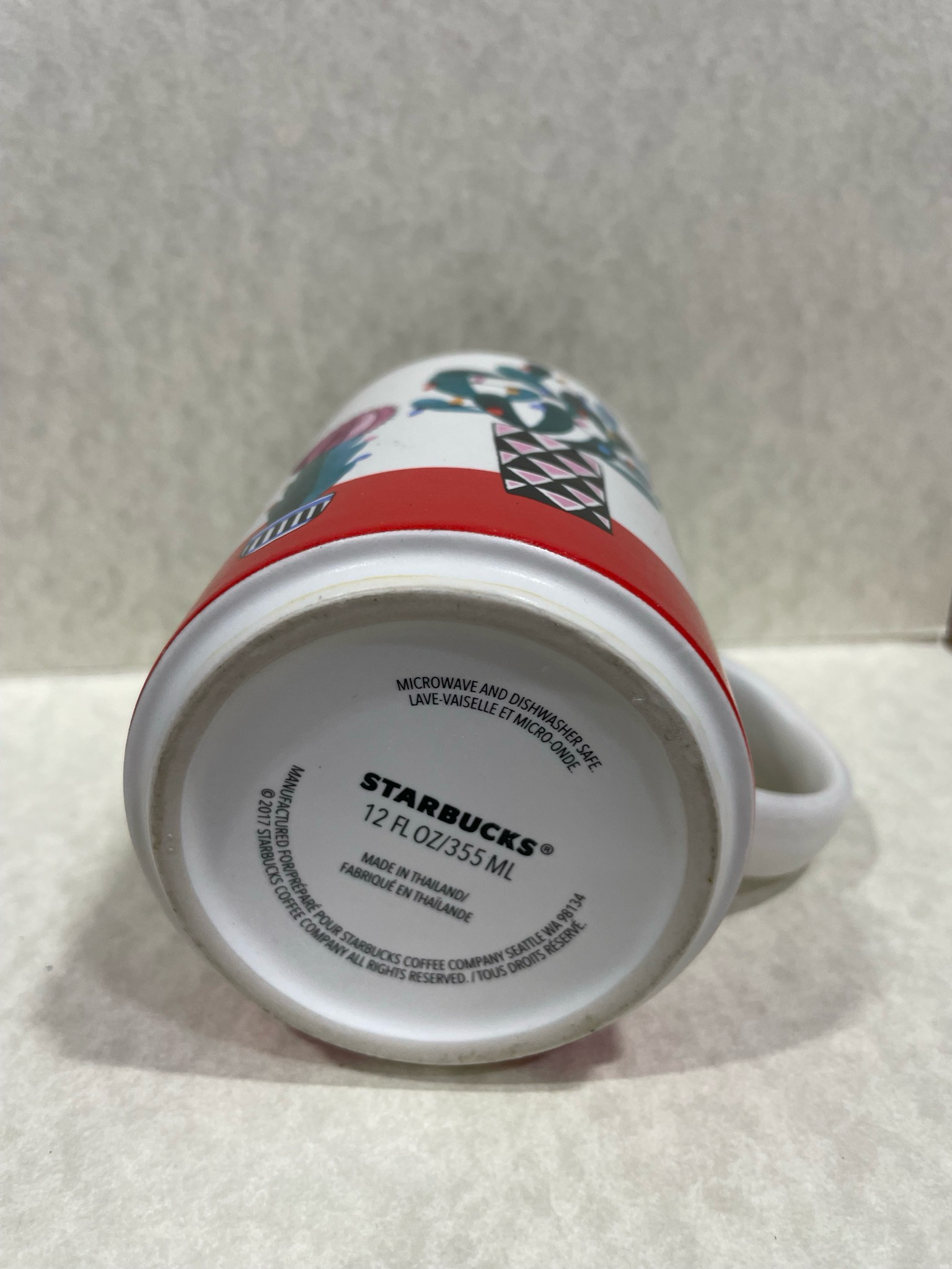 Starbucks Christmas Cactus Mug