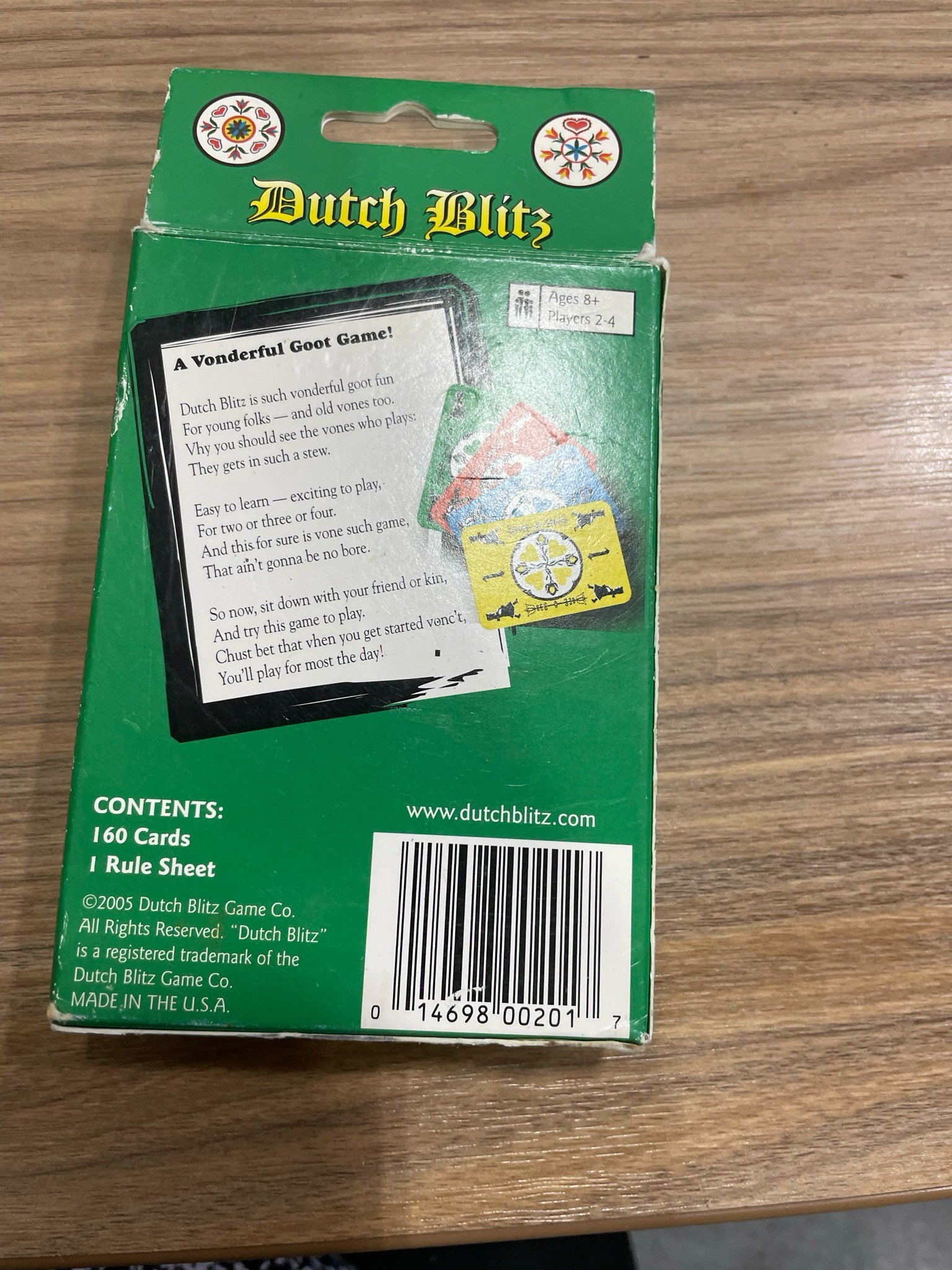 Dutch Blitz Game