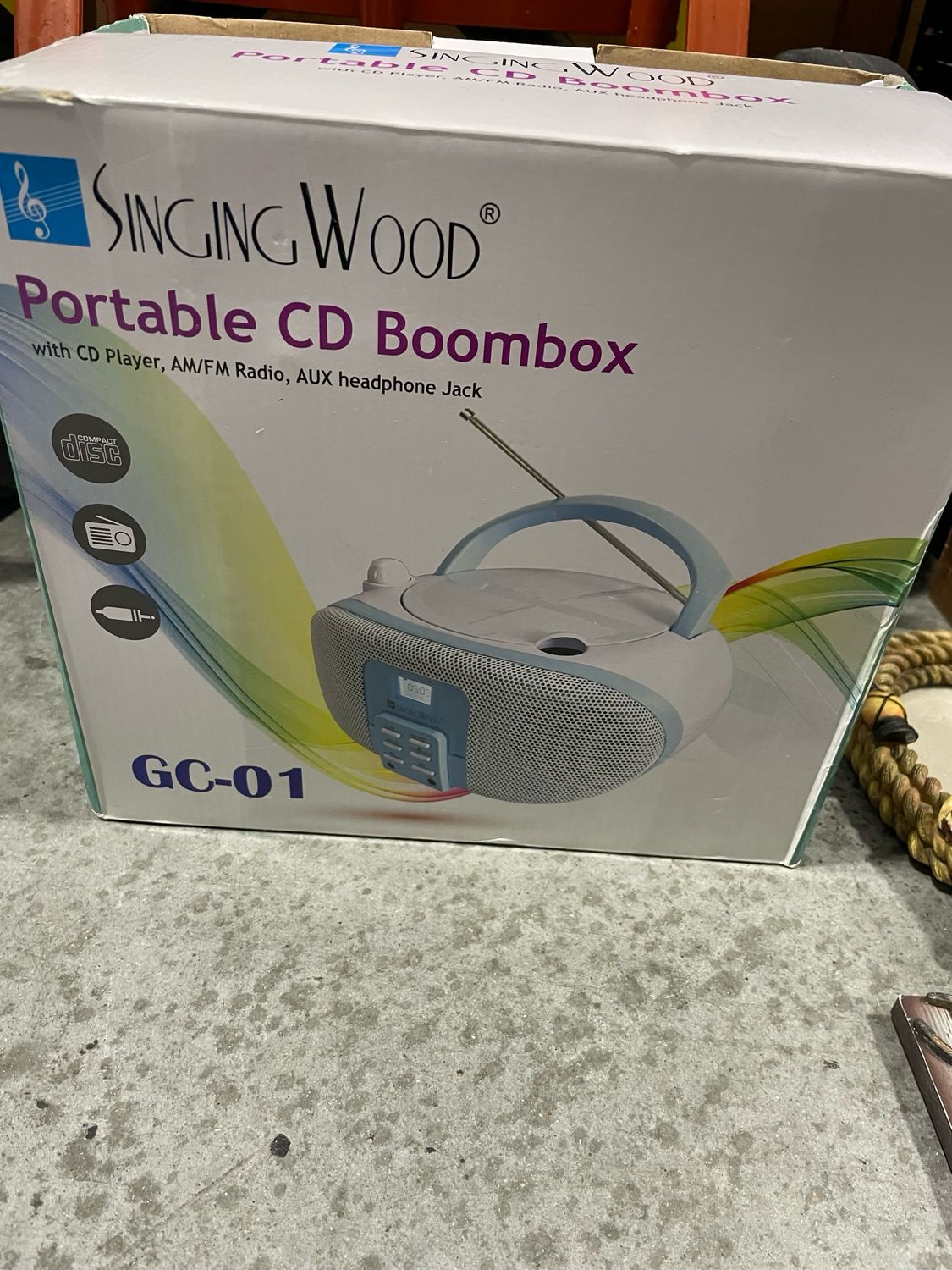 Singing Wood Boom Box