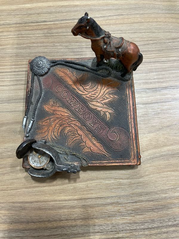 Cowboy Coaster Holder
