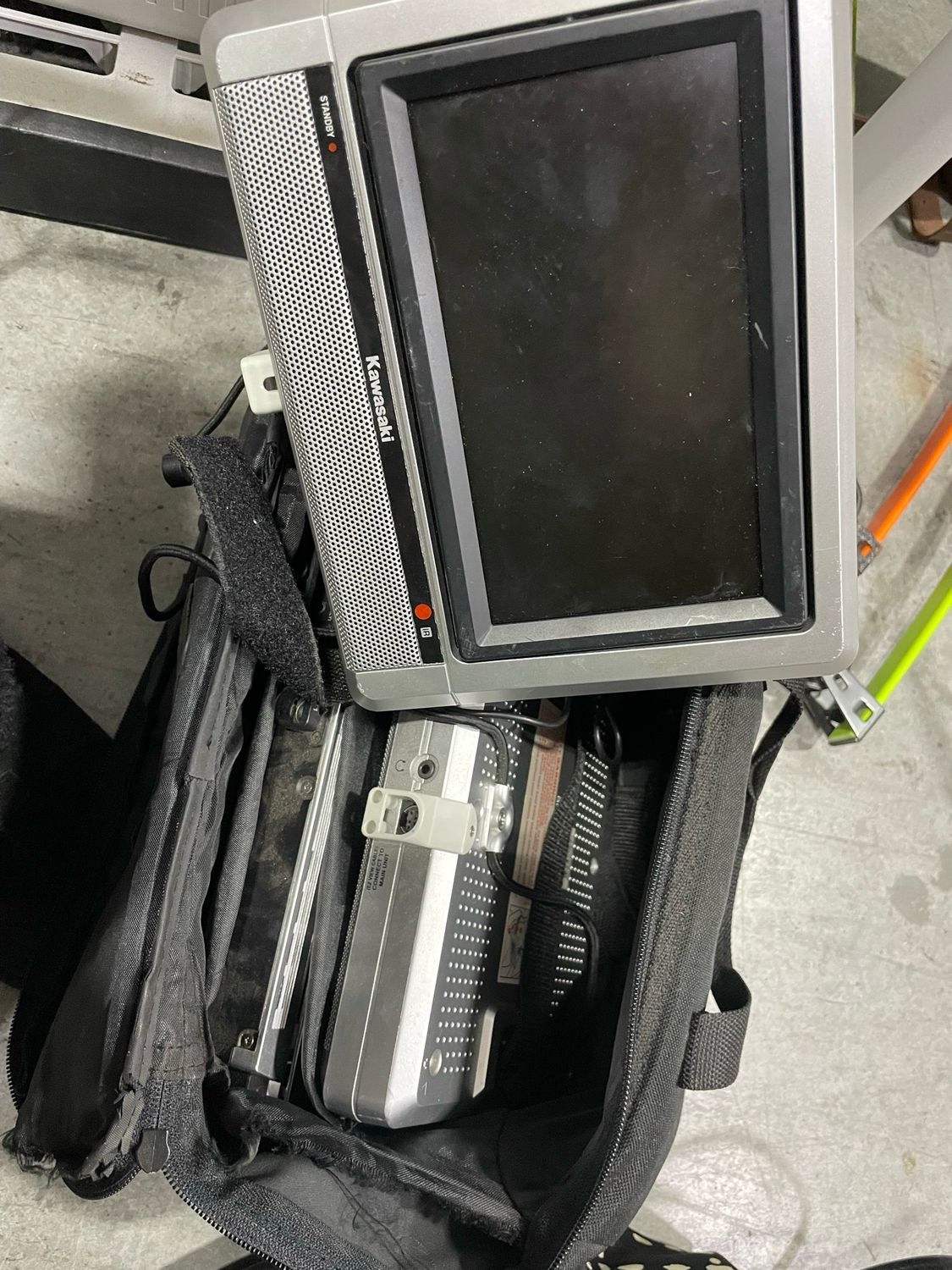 Kawasaki DVD Player Set