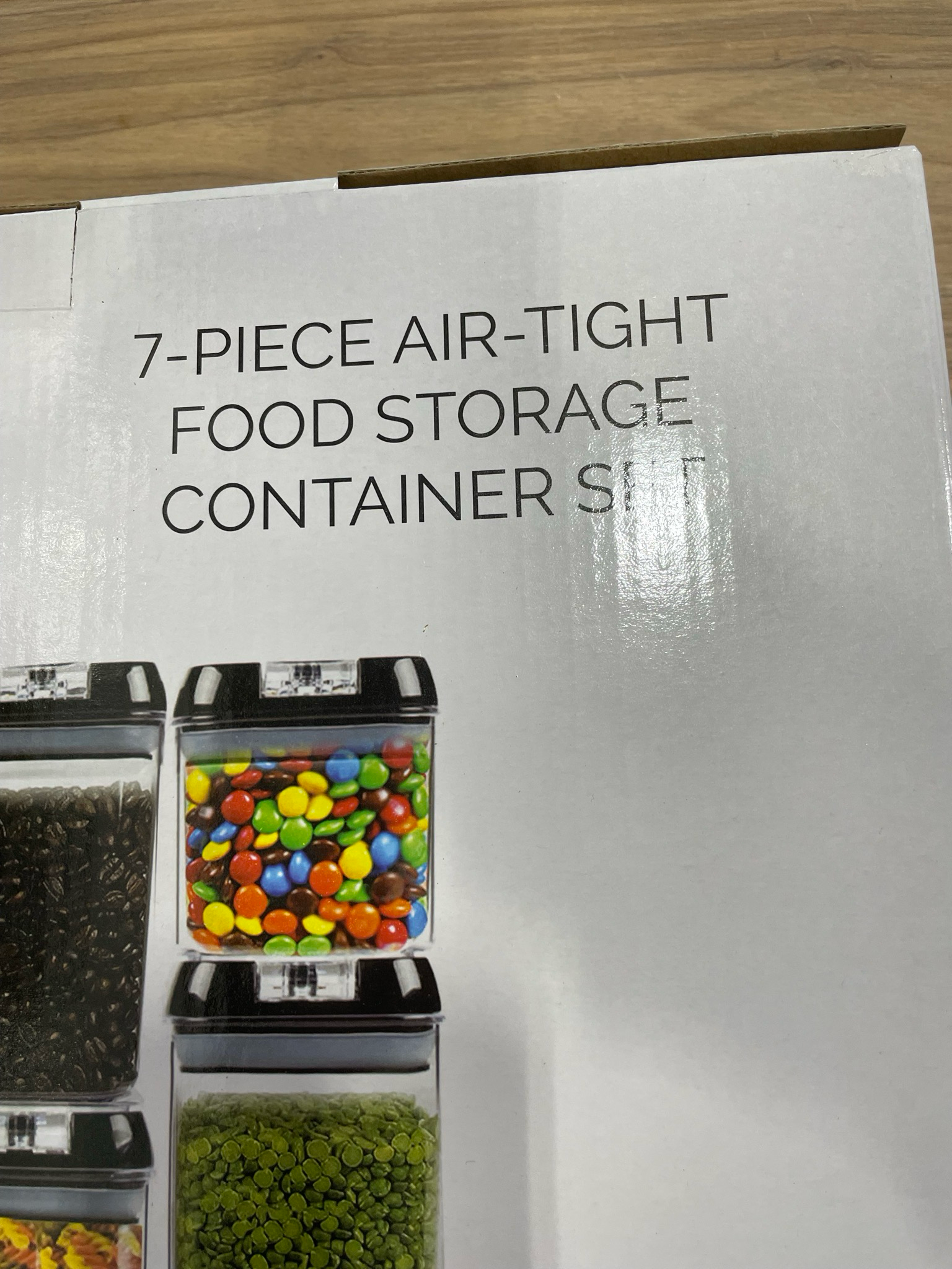 Gormet 7 Piece Food Container Set