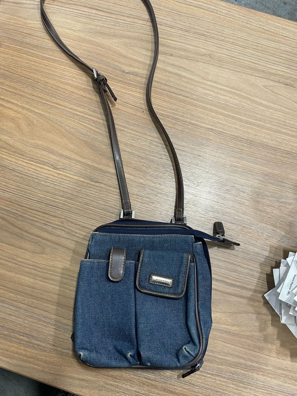 Blue Jean Cross Body Bag