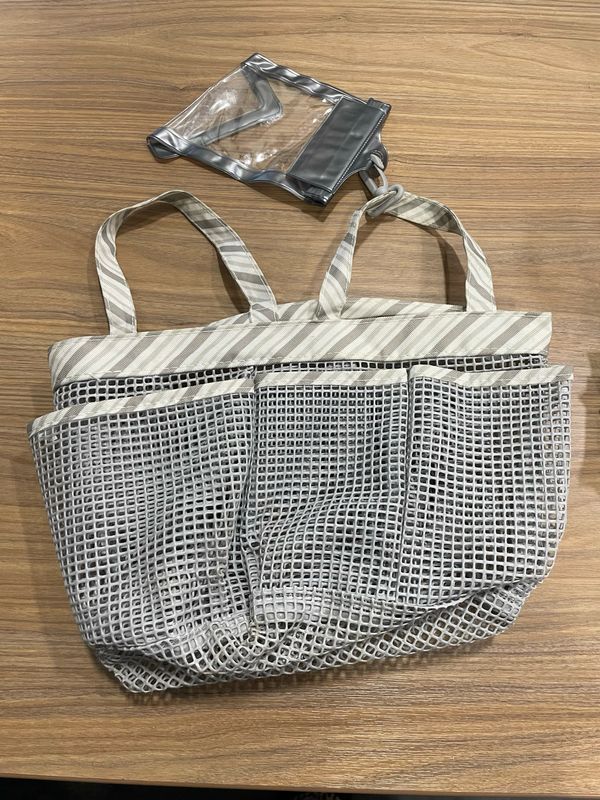 Gray Shower Caddy