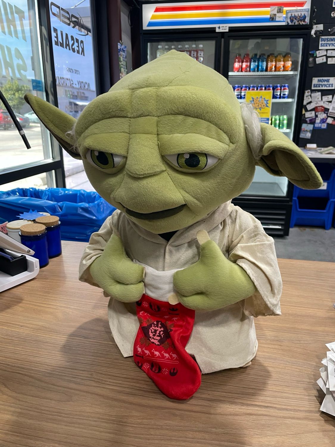 Stuffed Yoda
