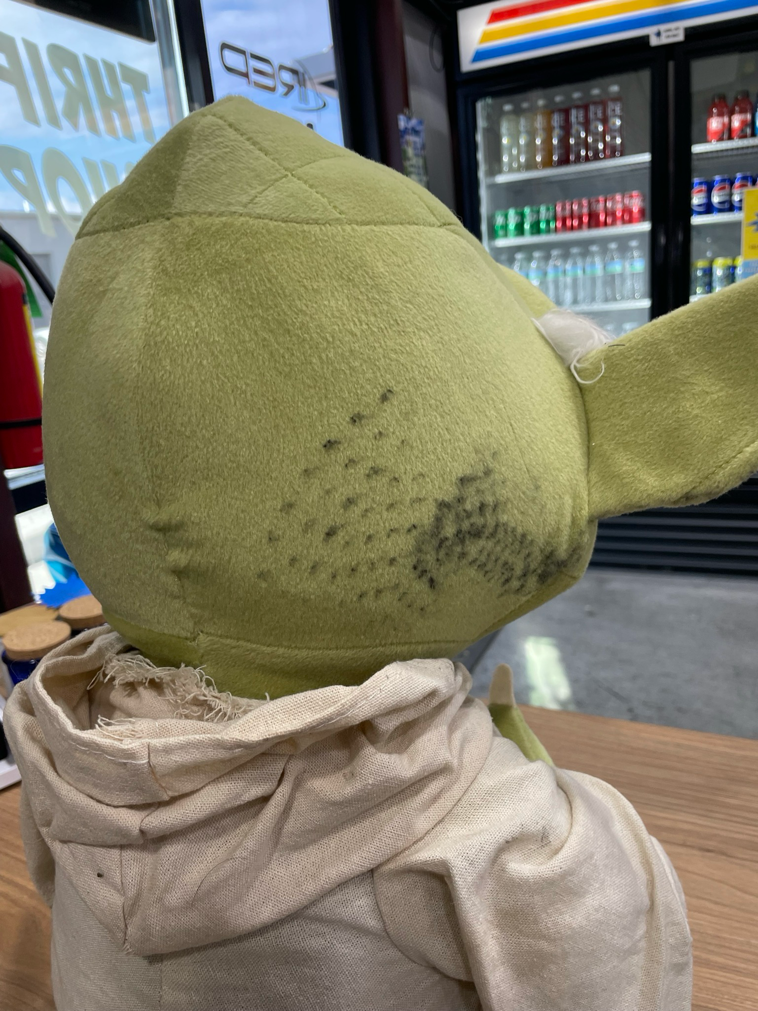 Stuffed Yoda