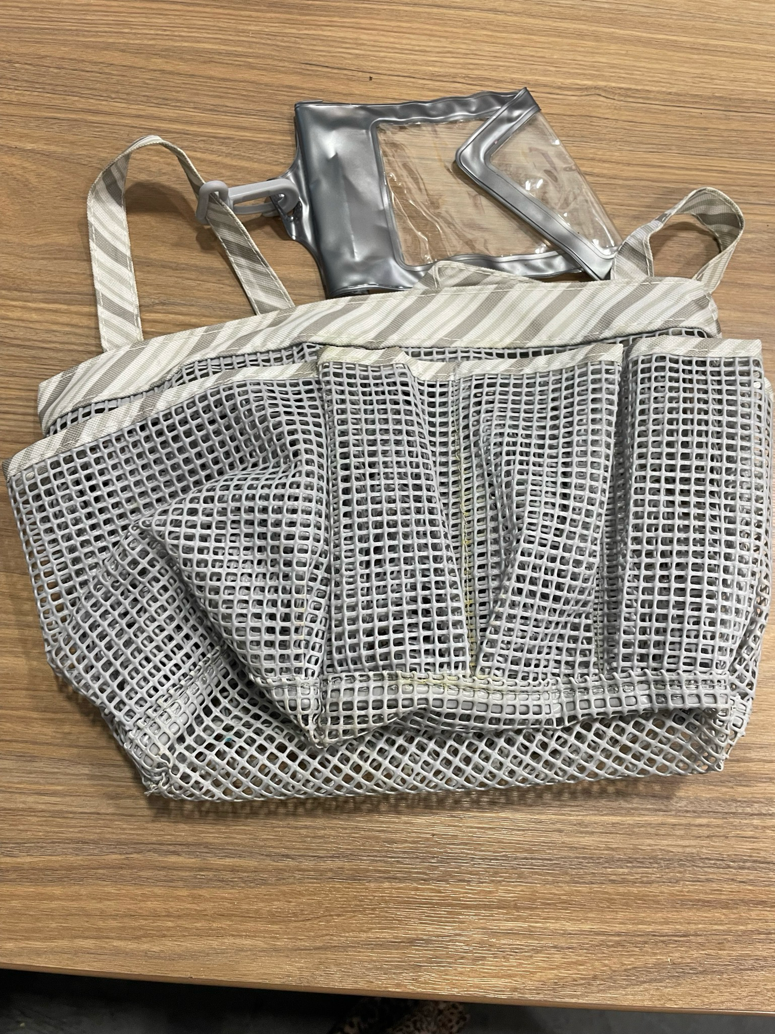 Gray Shower Caddy
