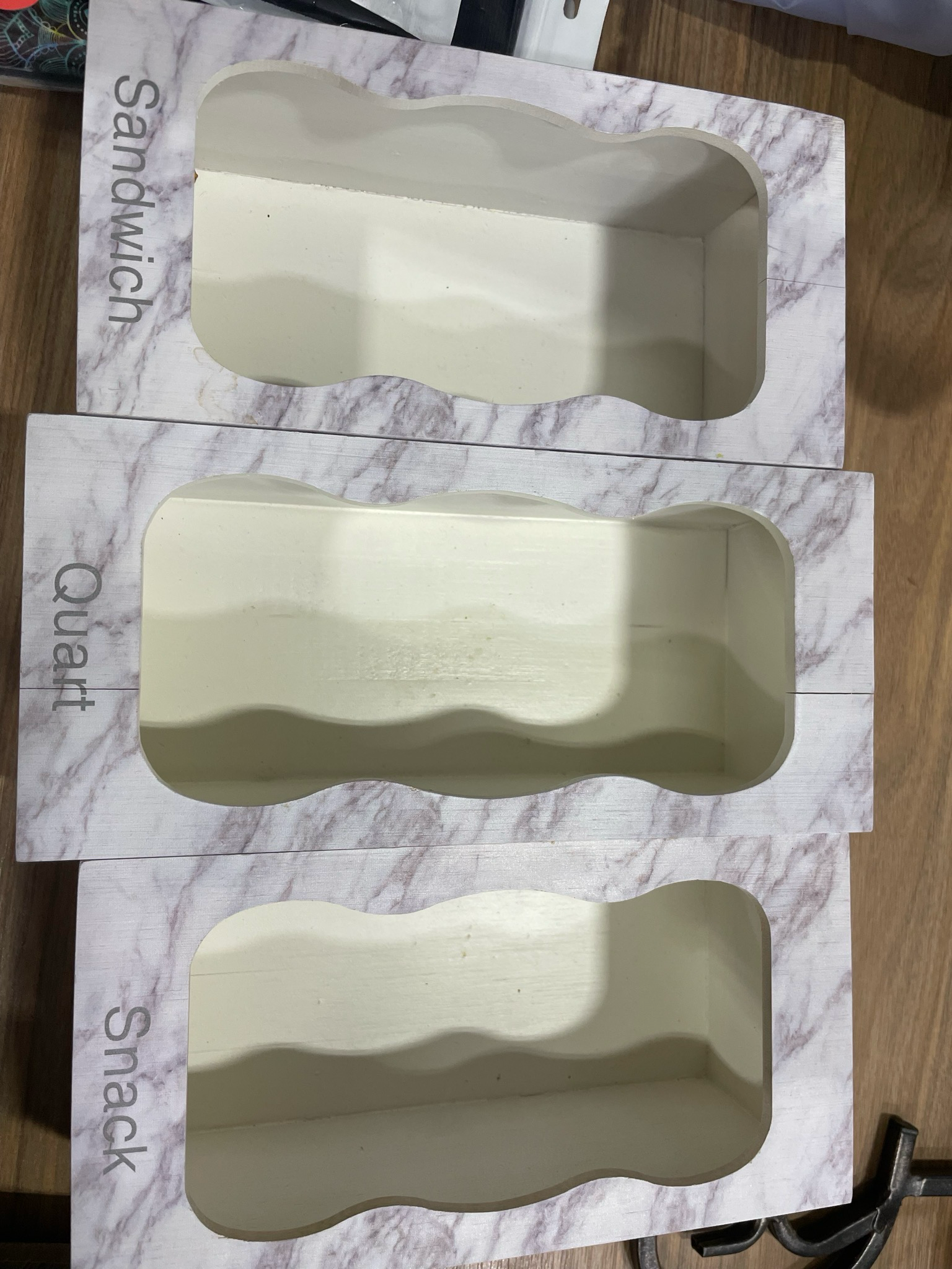 Zip Lock Bag Storage Box Set