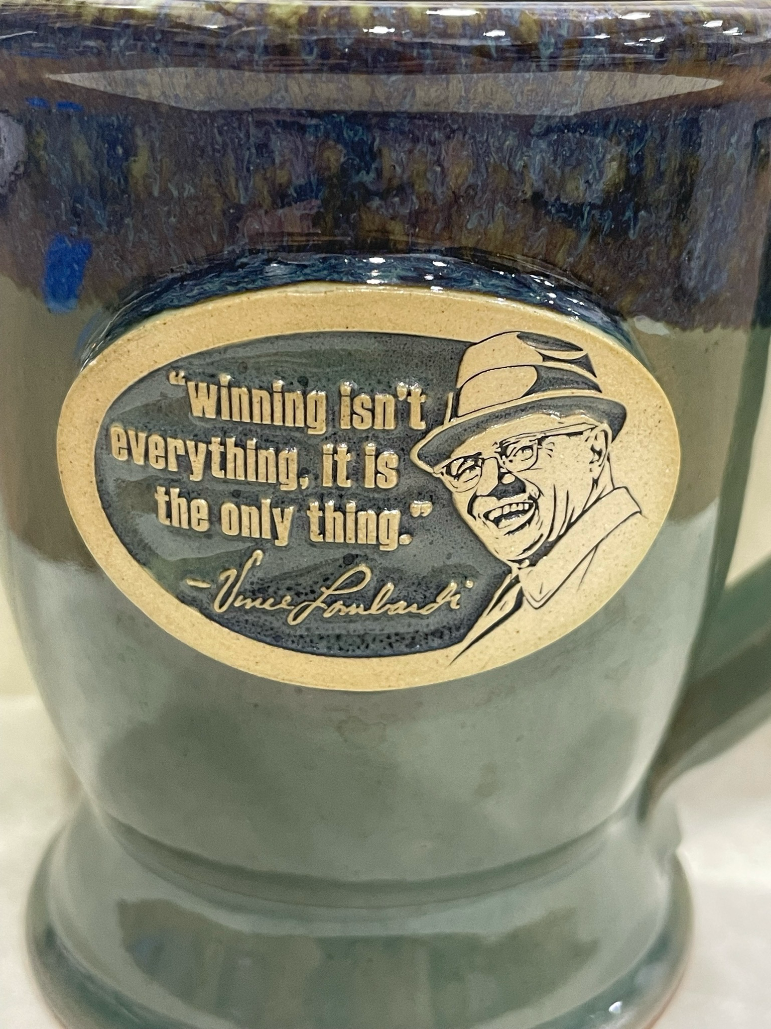 Sunset Hill Stoneware Quote Mug