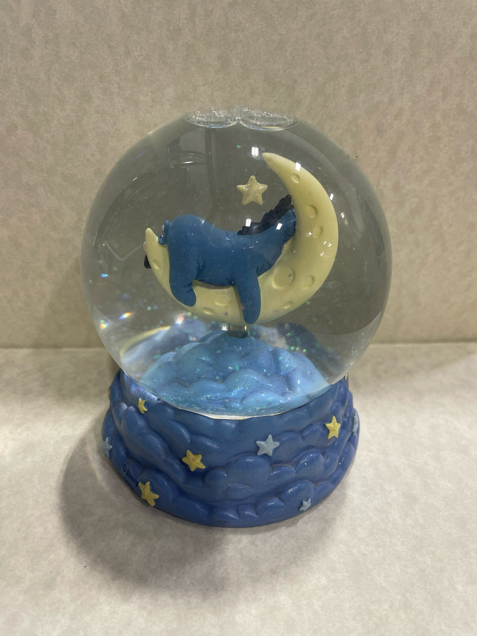 Disney Eeyore On The Moon Snow globe