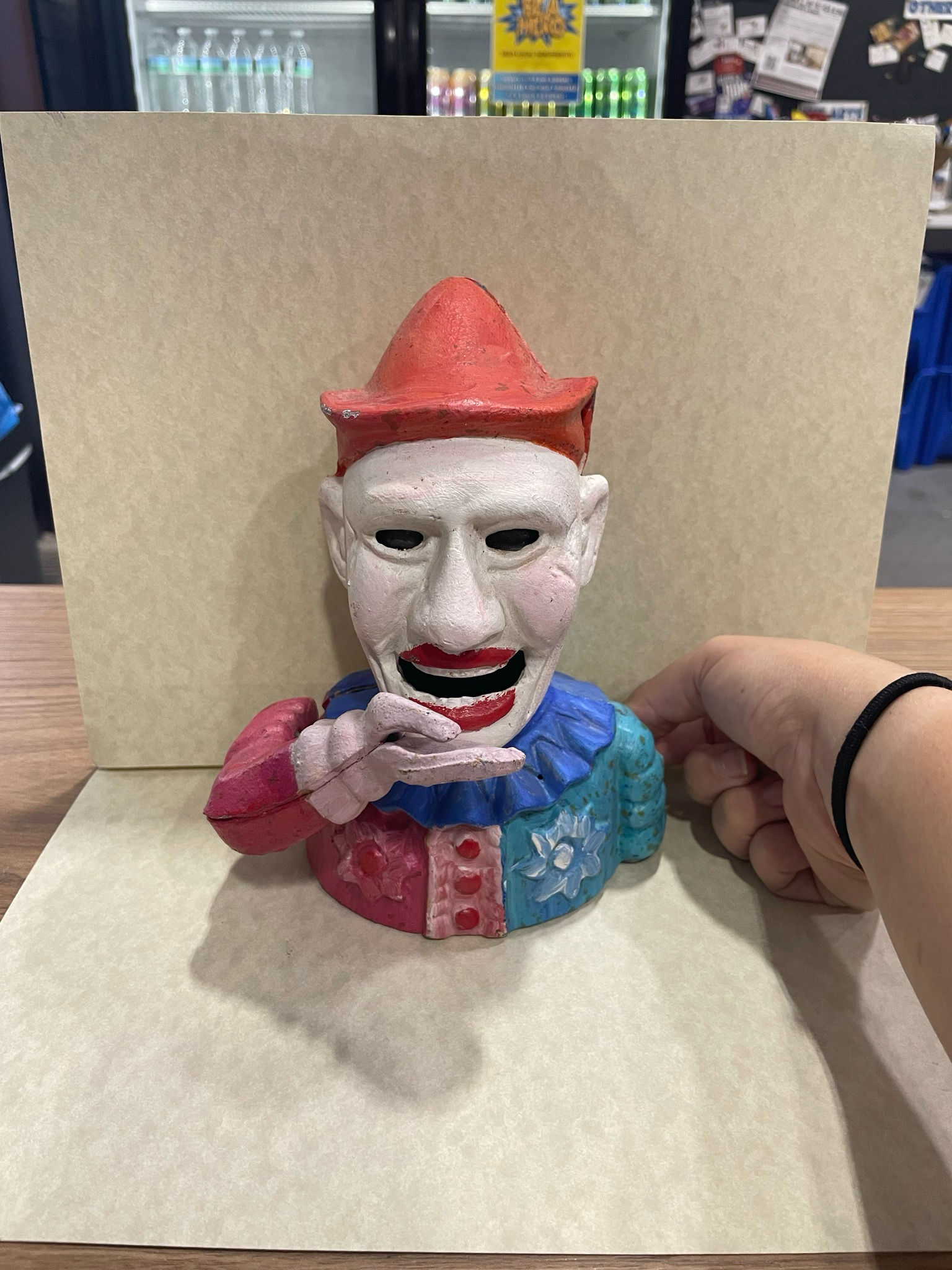 Vintage Jester Mechanical Bank