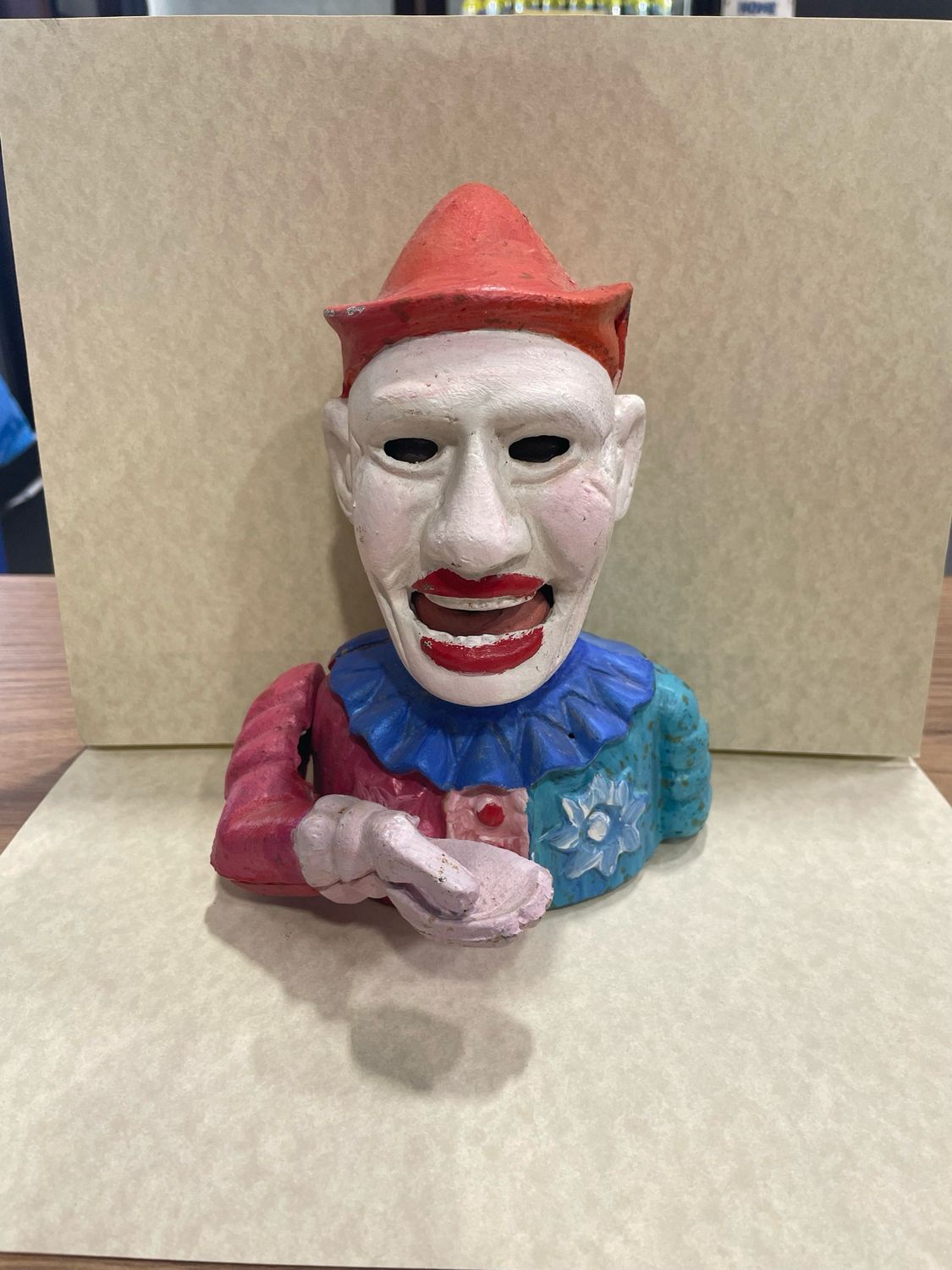 Vintage Jester Mechanical Bank