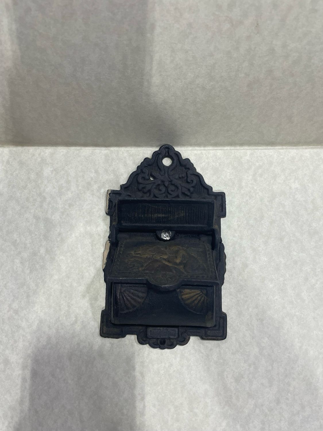 Cast Iron Match Holder