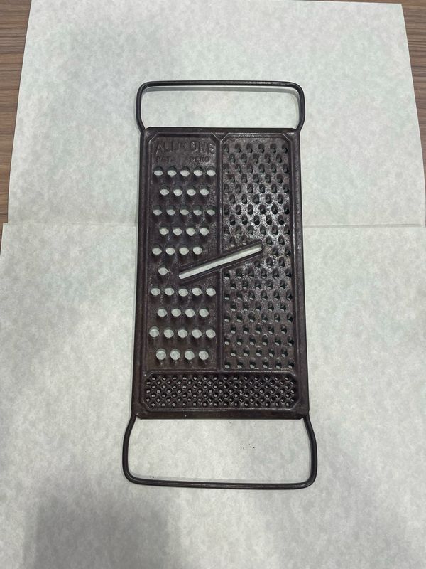 Vintage All In One Flat Cheese Grater