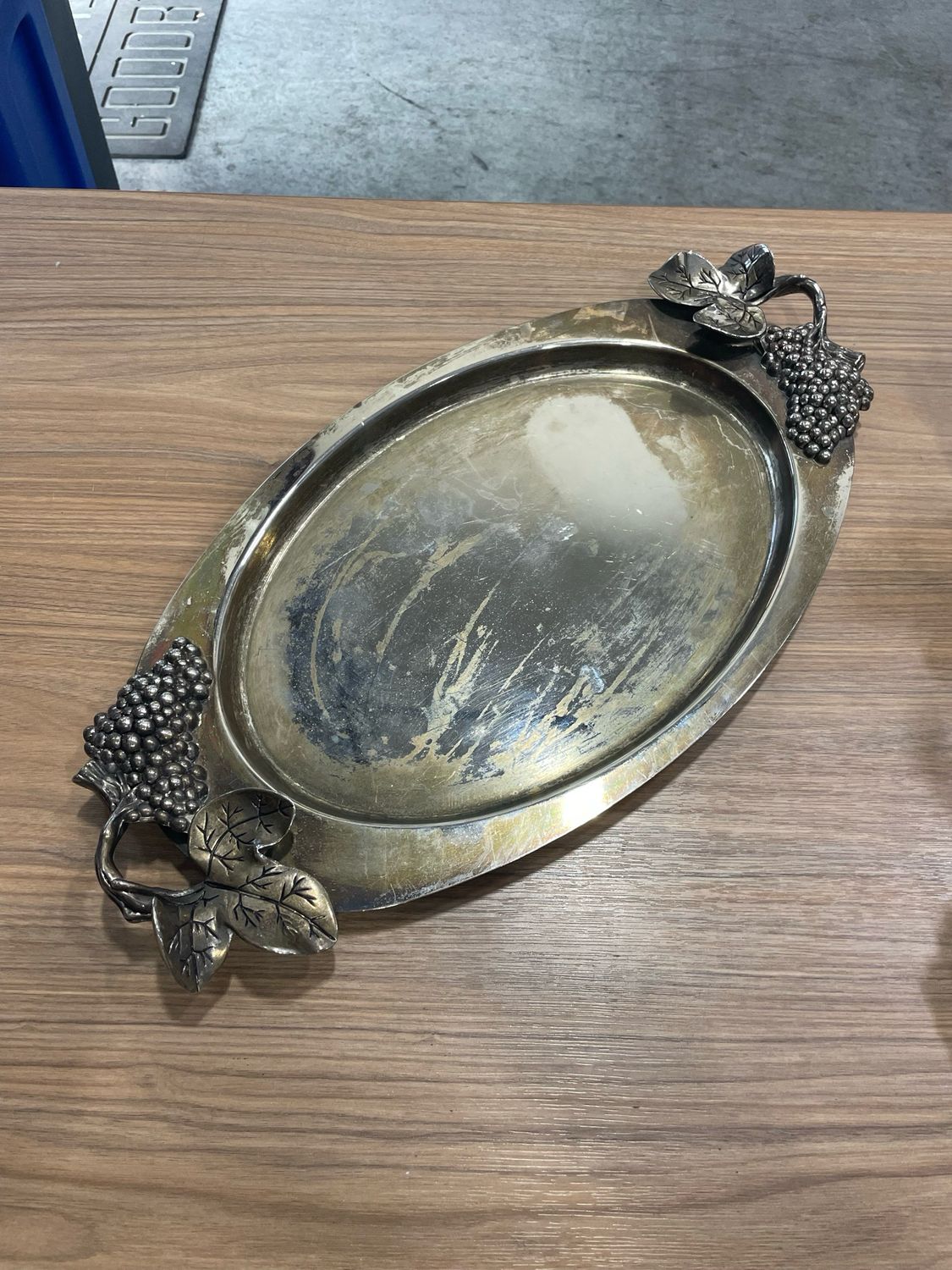 1980’s Godinger Silver Serving Tray