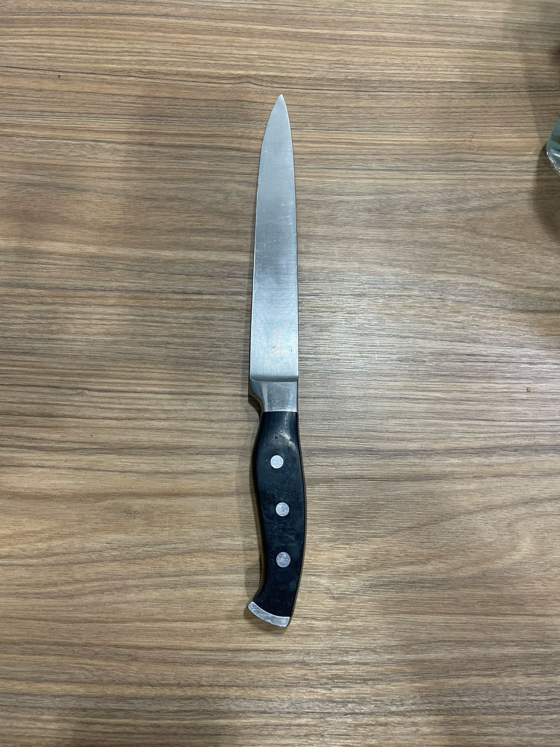 Black Handle Knife
