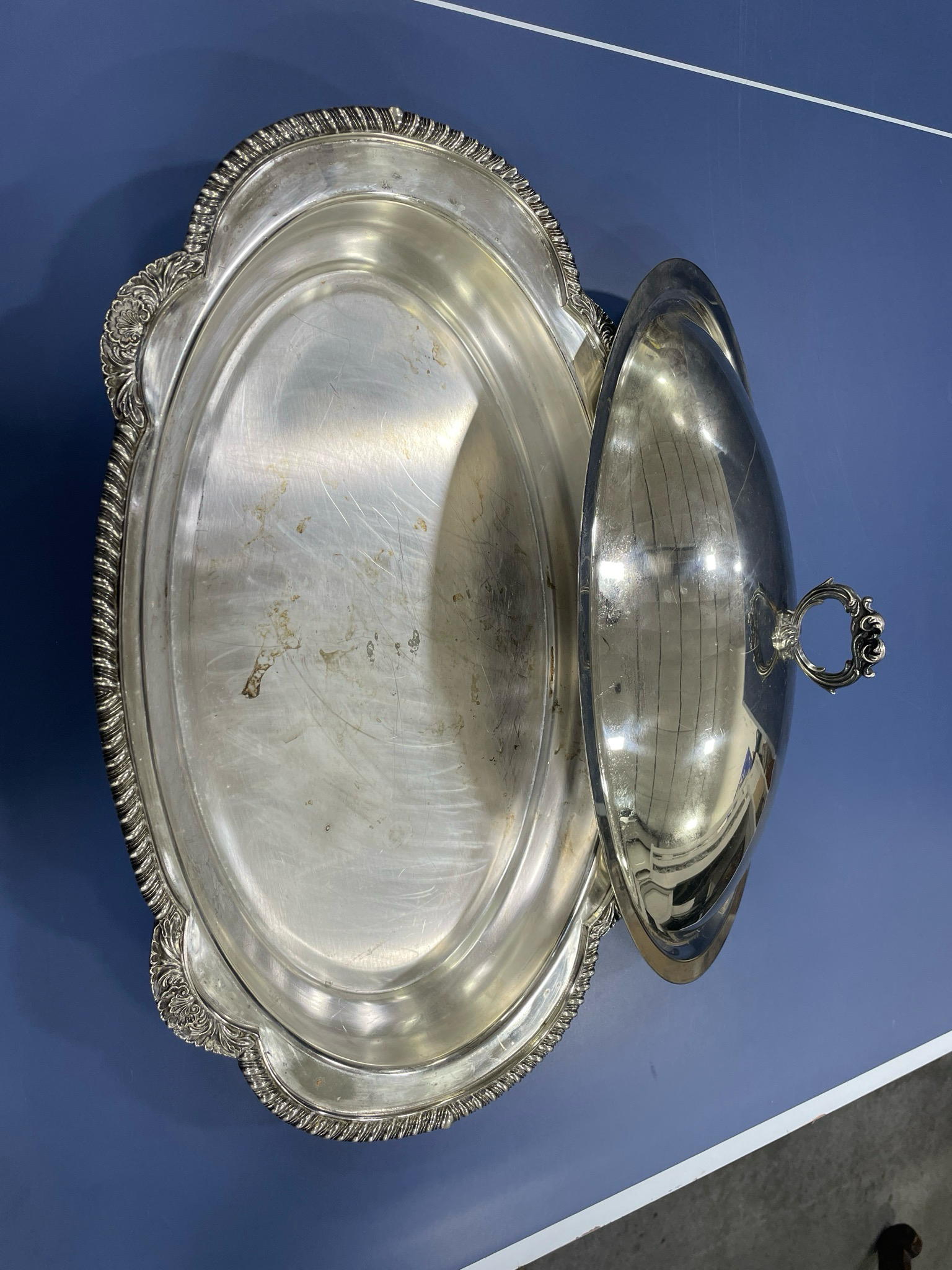 Silver style Platter