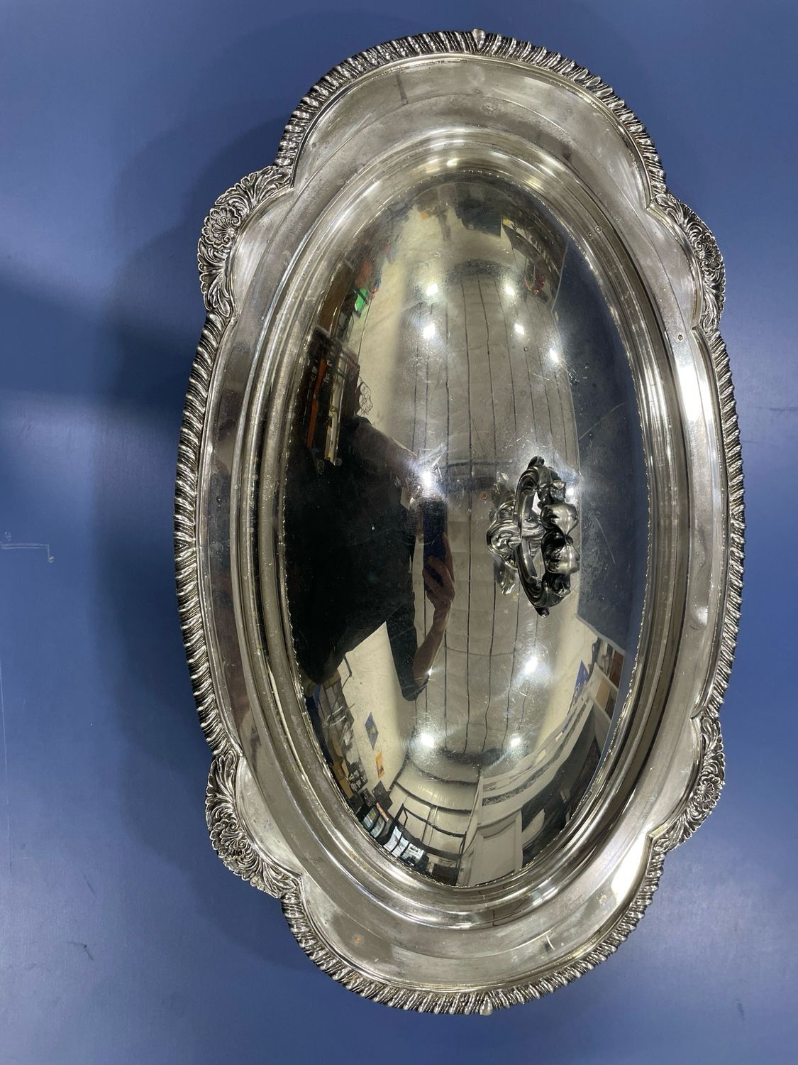 Silver style Platter