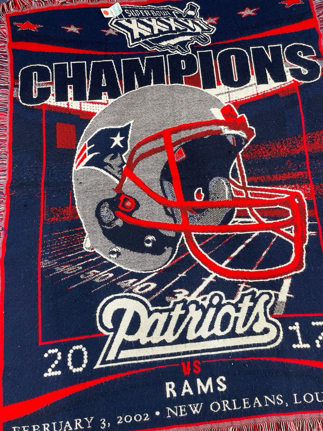 Patriots Blanket