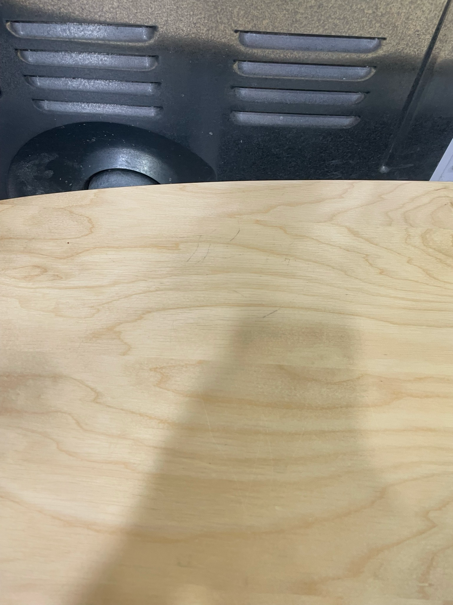 Wooden Oval Coffee Table