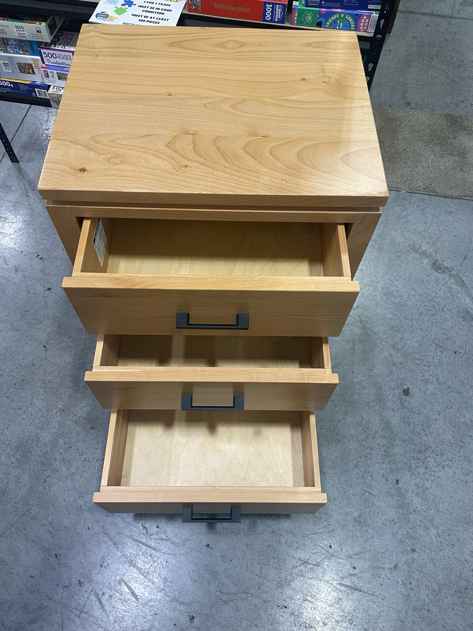 Three Drawer Night Stand