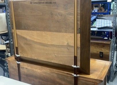 Vintage Wooden Dresser w/ Mirror