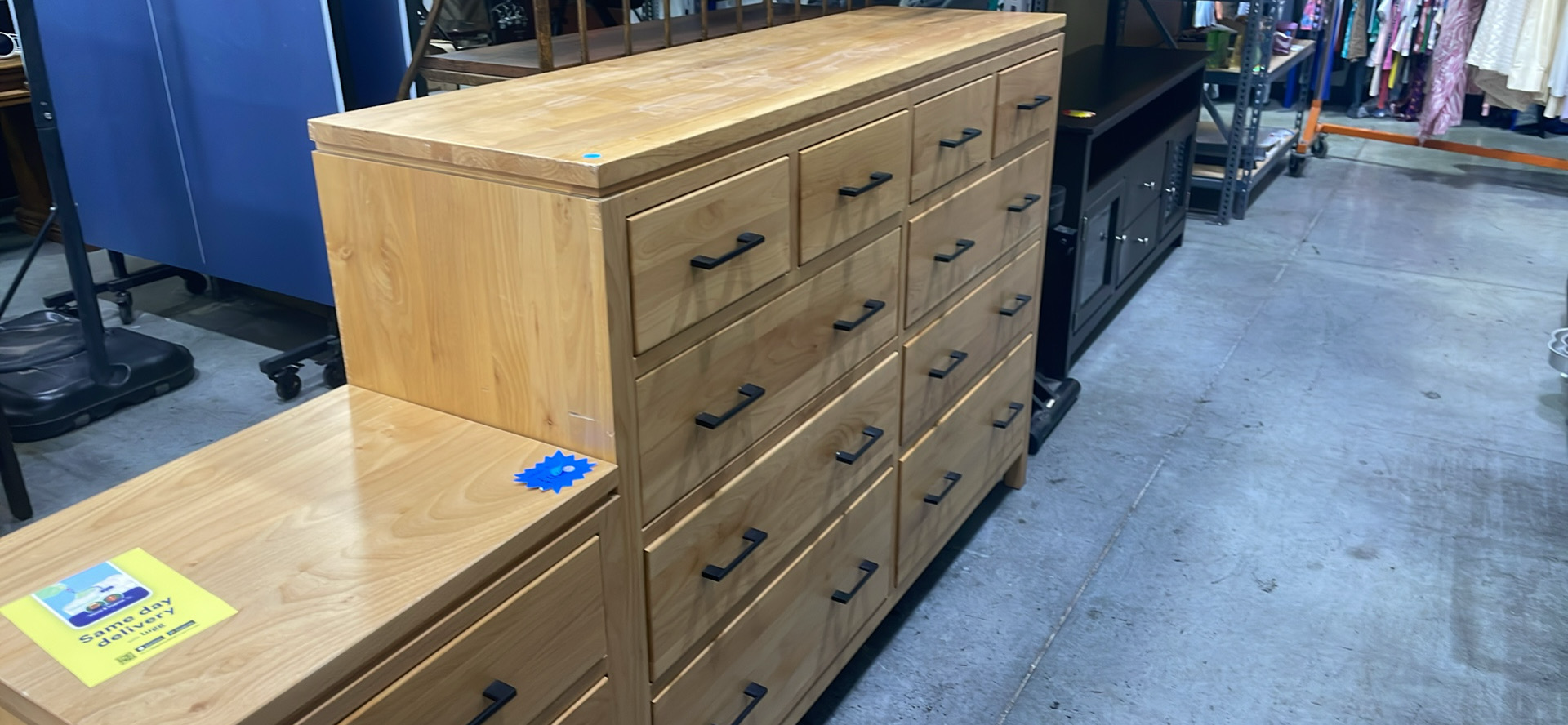 Alder 2 west 10 Drawer Dresser