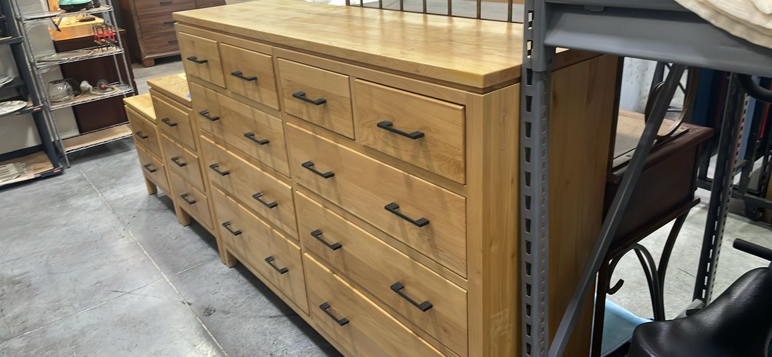 Alder 2 west 10 Drawer Dresser