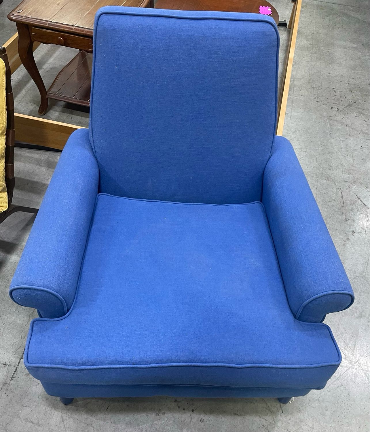 Blue Cloth Chair