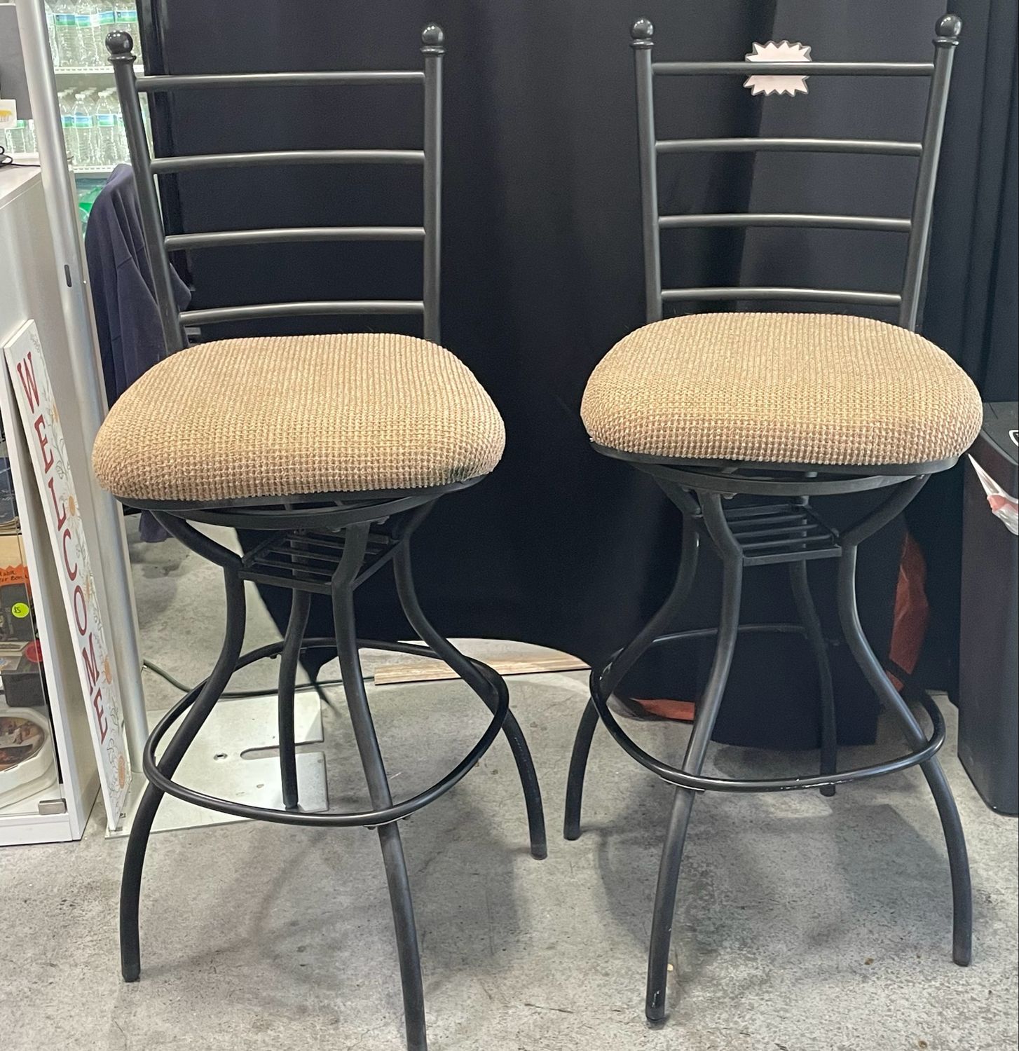 Pair Bar Stools