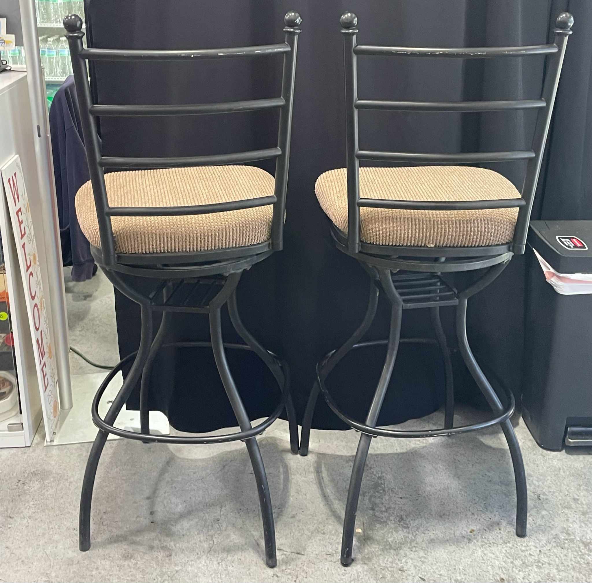 Pair Bar Stools