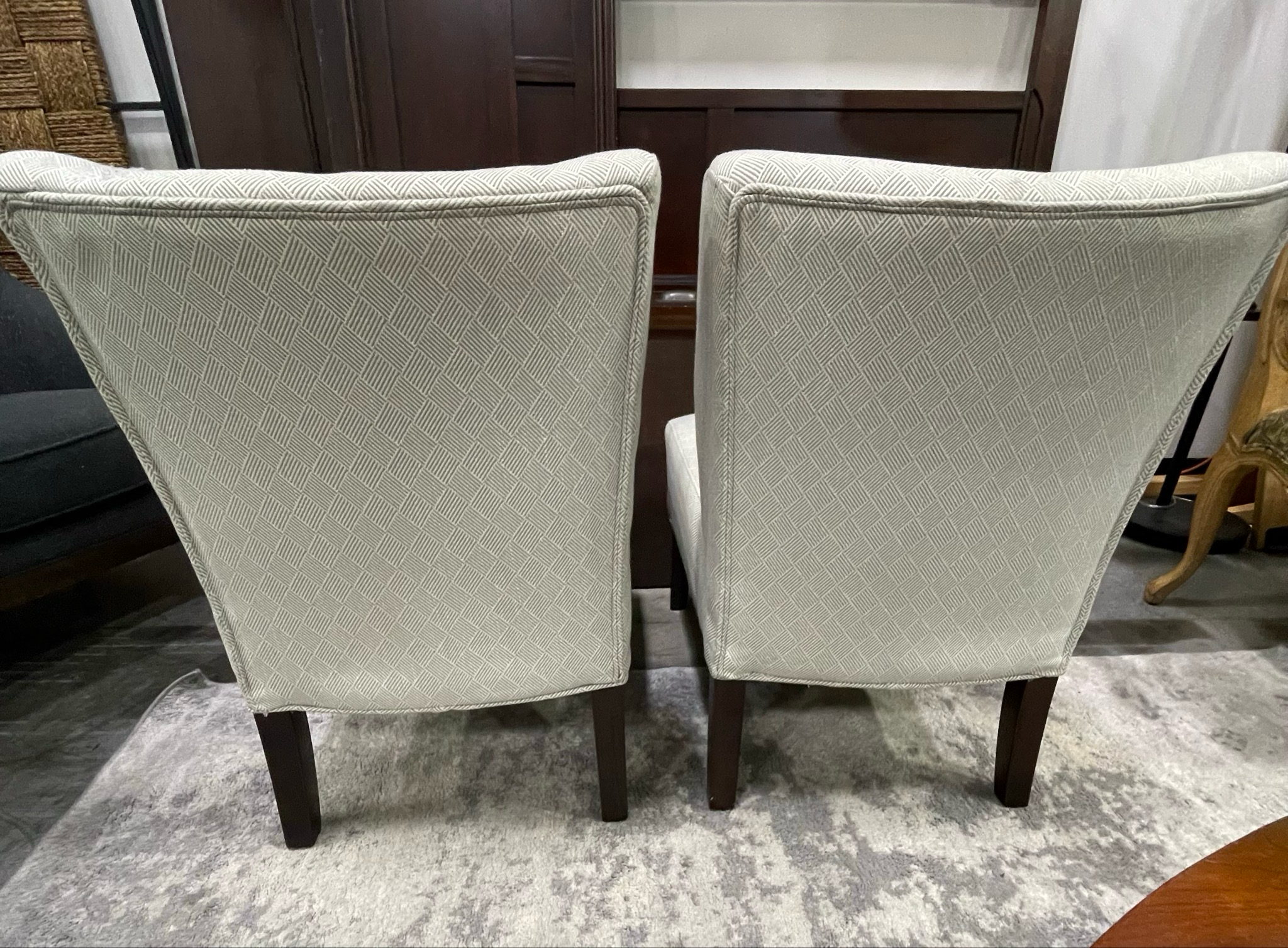 Armless Accent Chair
