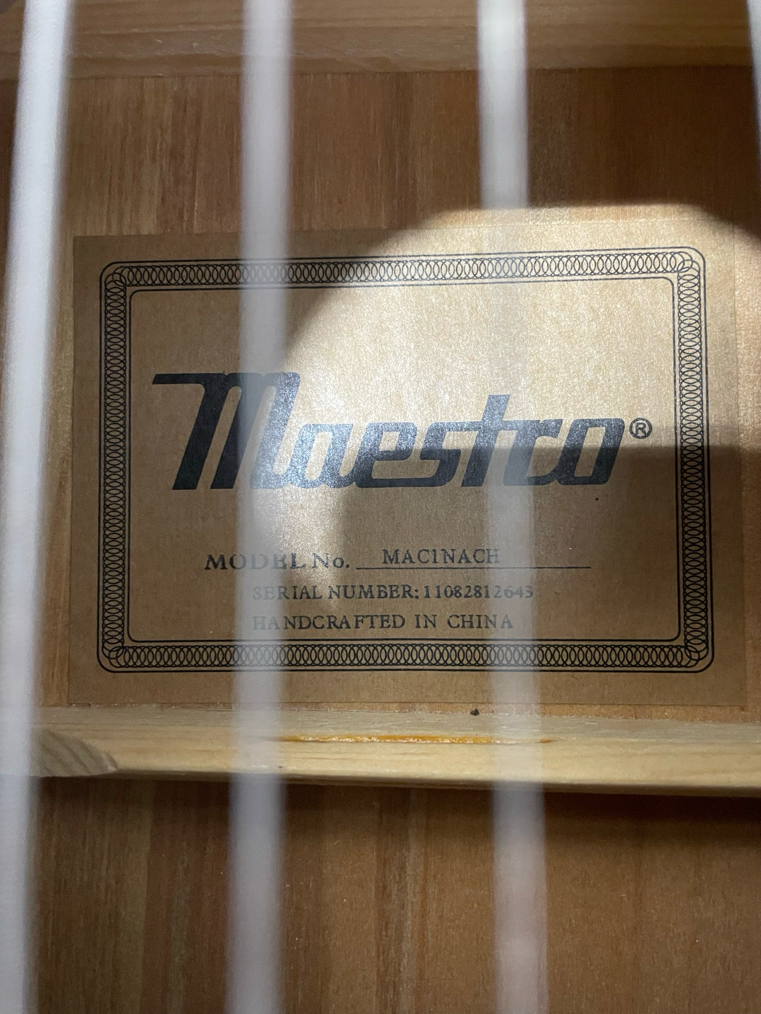 Maestro-Gibson Acoustic Guitar