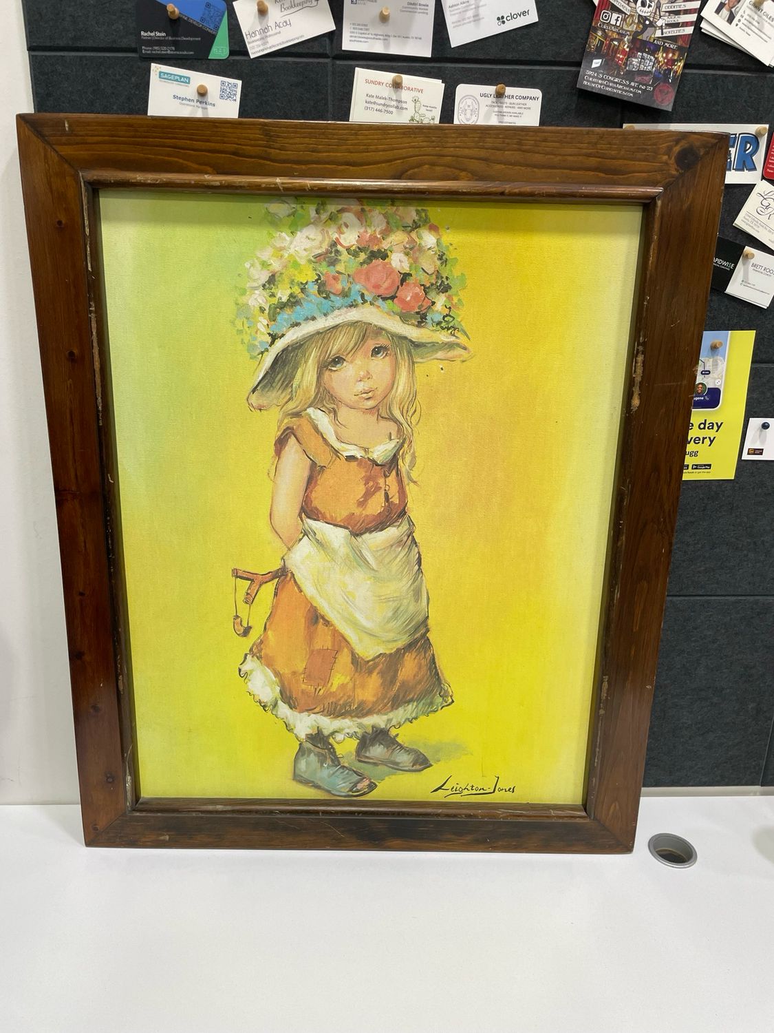 Barry Leighton-Jones Canvas “Sugar and Spice” Lithograph on Canvas Barry Leighton-Jones Canvas “Sugar and Spice” Lithograph on Canvas