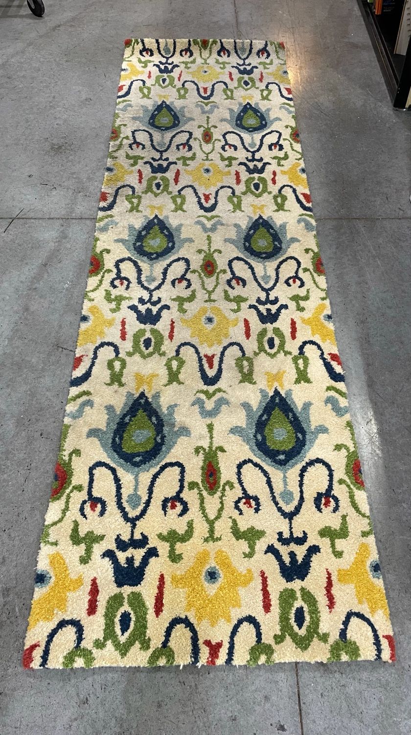 Momeni Habitat HB-05 Ivory Runner Rug