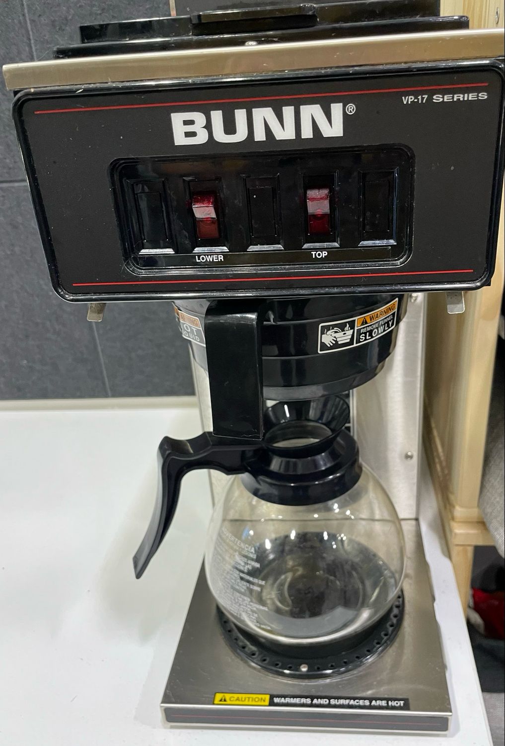 Bunn Pourover 2 Burner Coffee Maker Bunn Pourover 2 Burner Coffee Maker