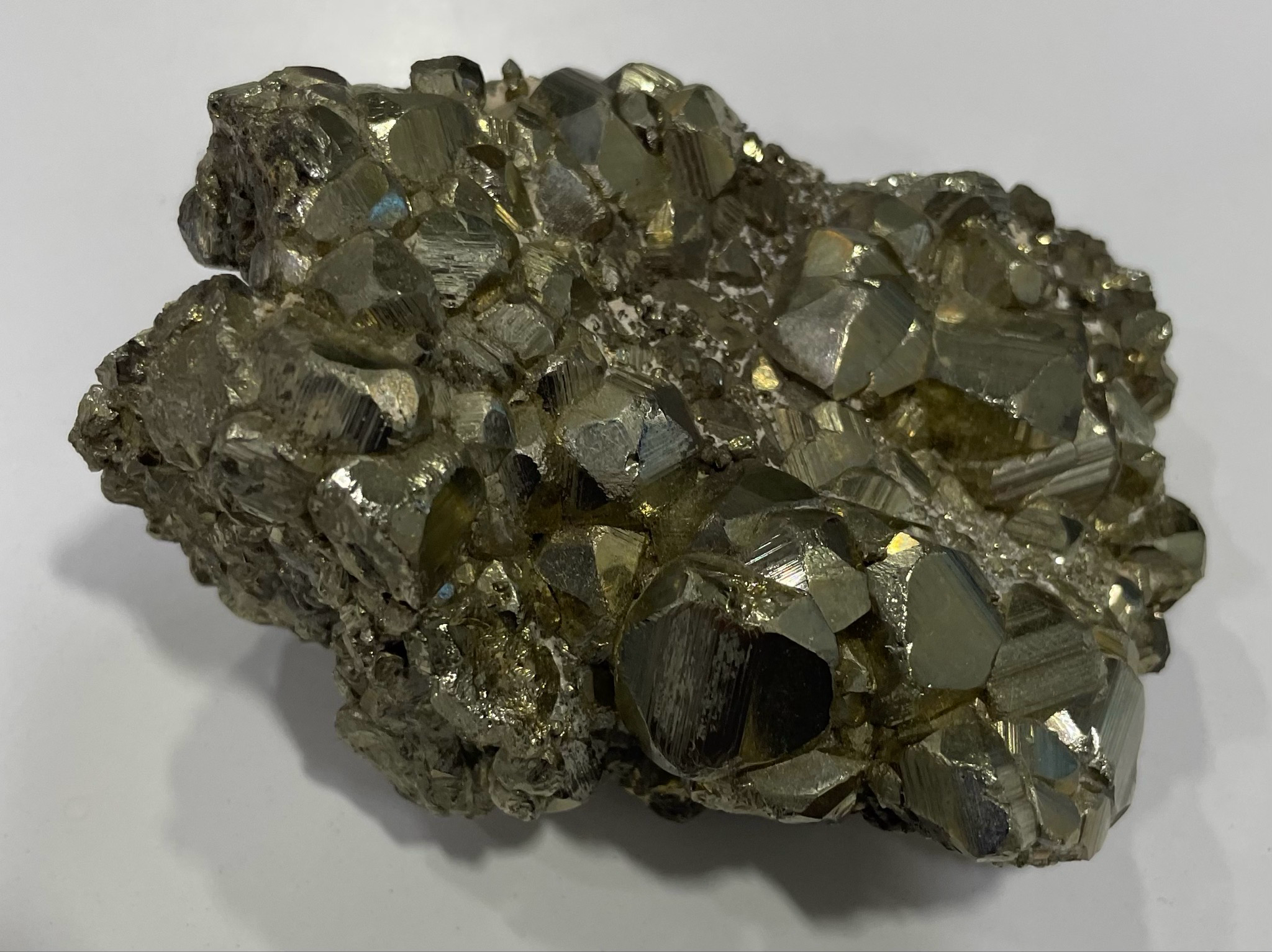 Pyrite Crystal Cluster