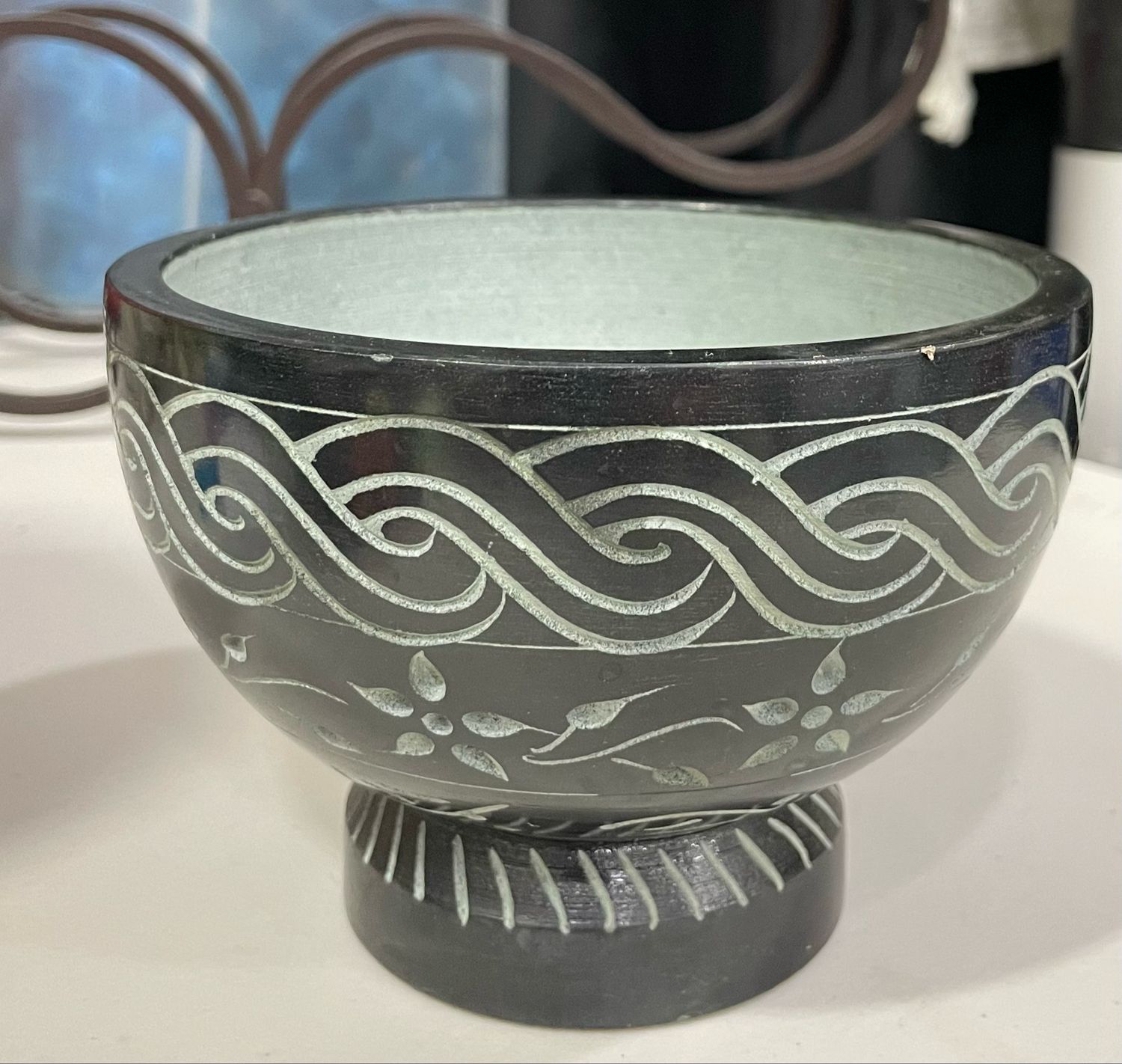 Celtic Soapstone Vessel