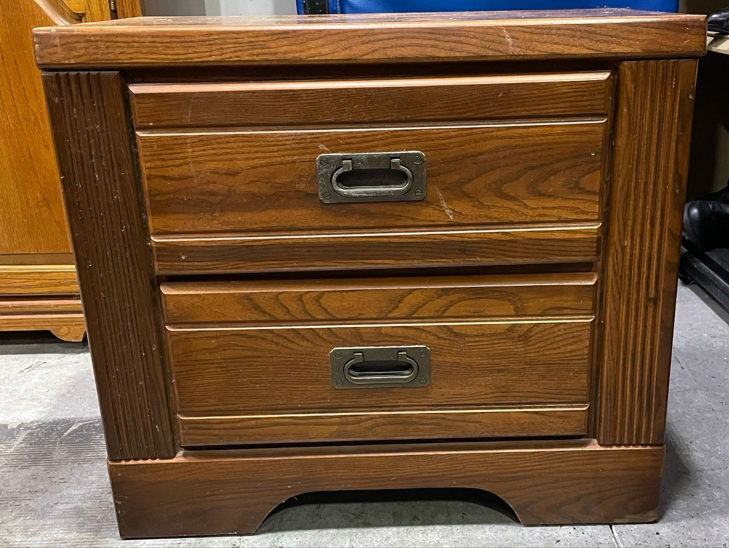 Two Drawer Nightstand