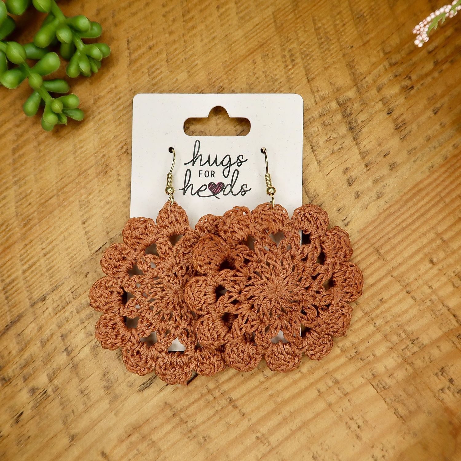 Dark Amber Earrings