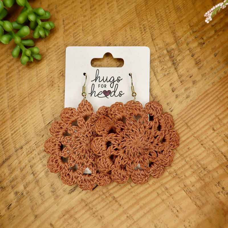 Dark Amber Earrings