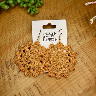 Gold Earrings 1