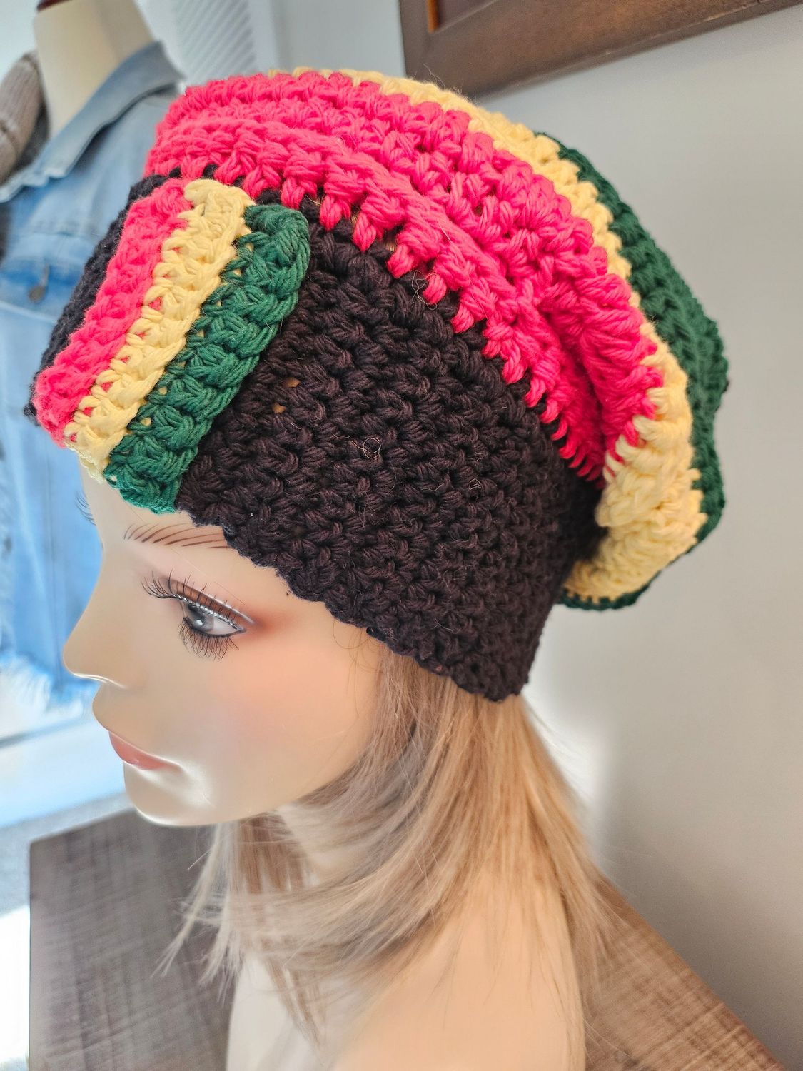 RASTA Slouchy Beanie