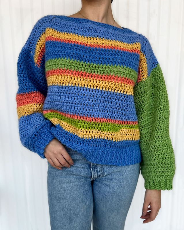 Scrap Pieces Sweater