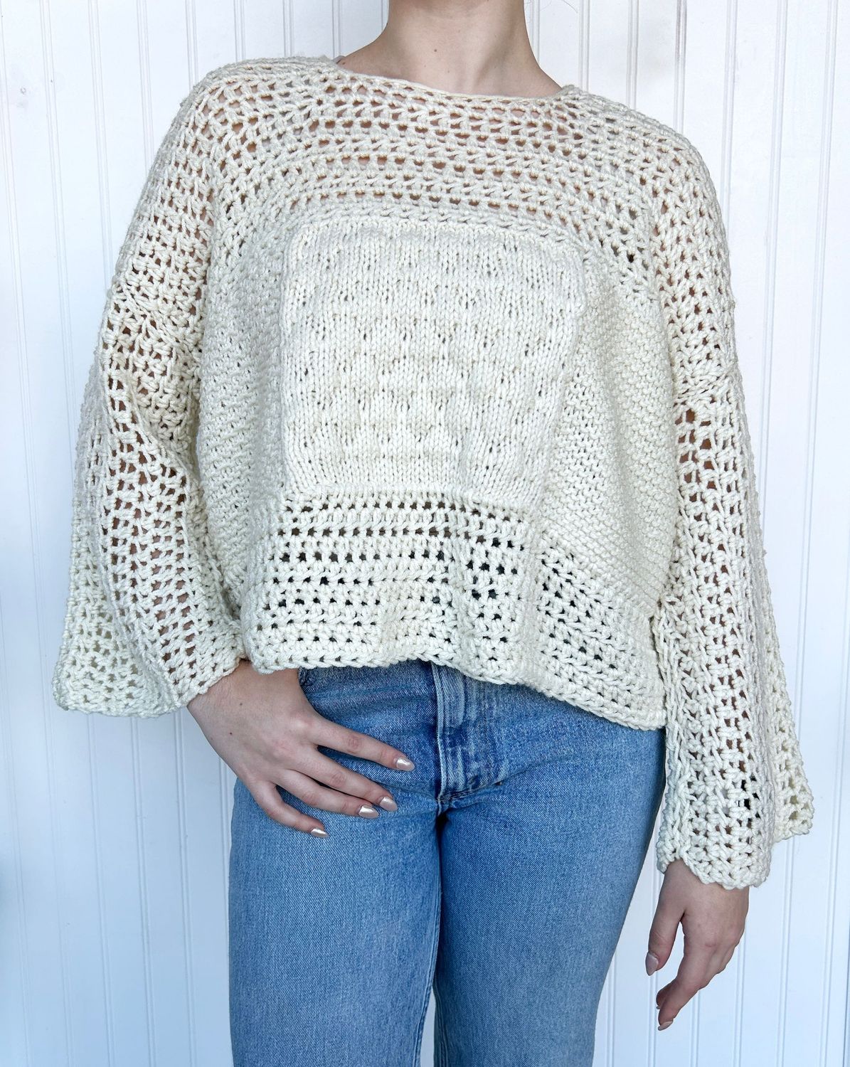 Cream Sweater