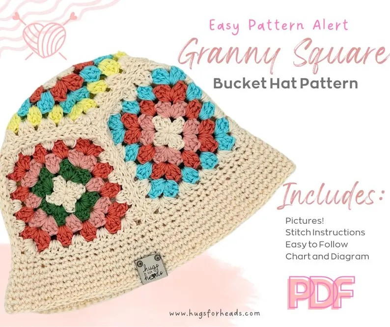 Fun and Easy Crochet Bucket Hat - Easy Instructions