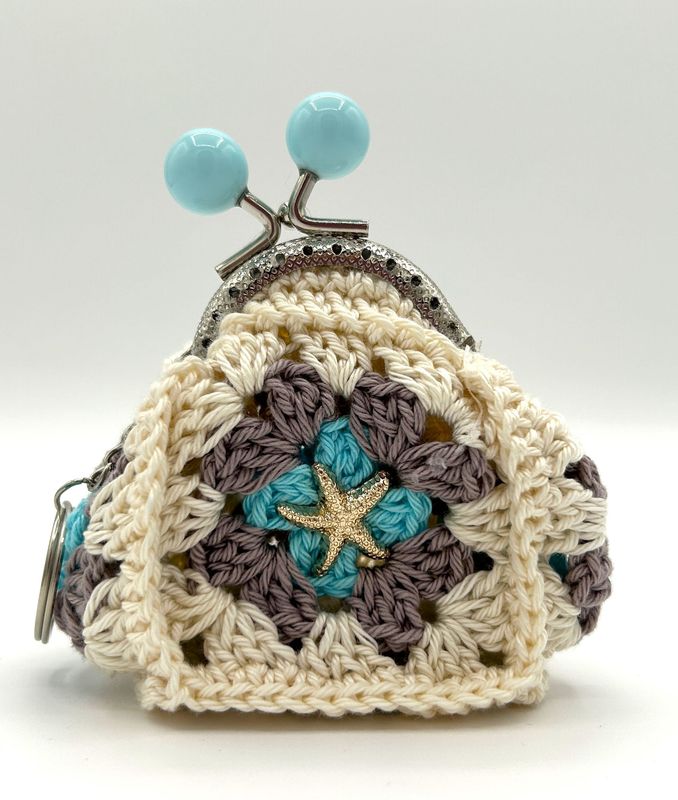 Granny Square Coin Purse